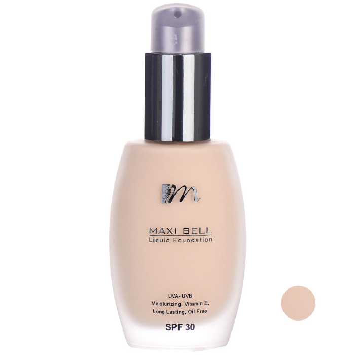 کرم پودر مکسی بل مدل llv شماره 203 حجم 35 میلی لیتر