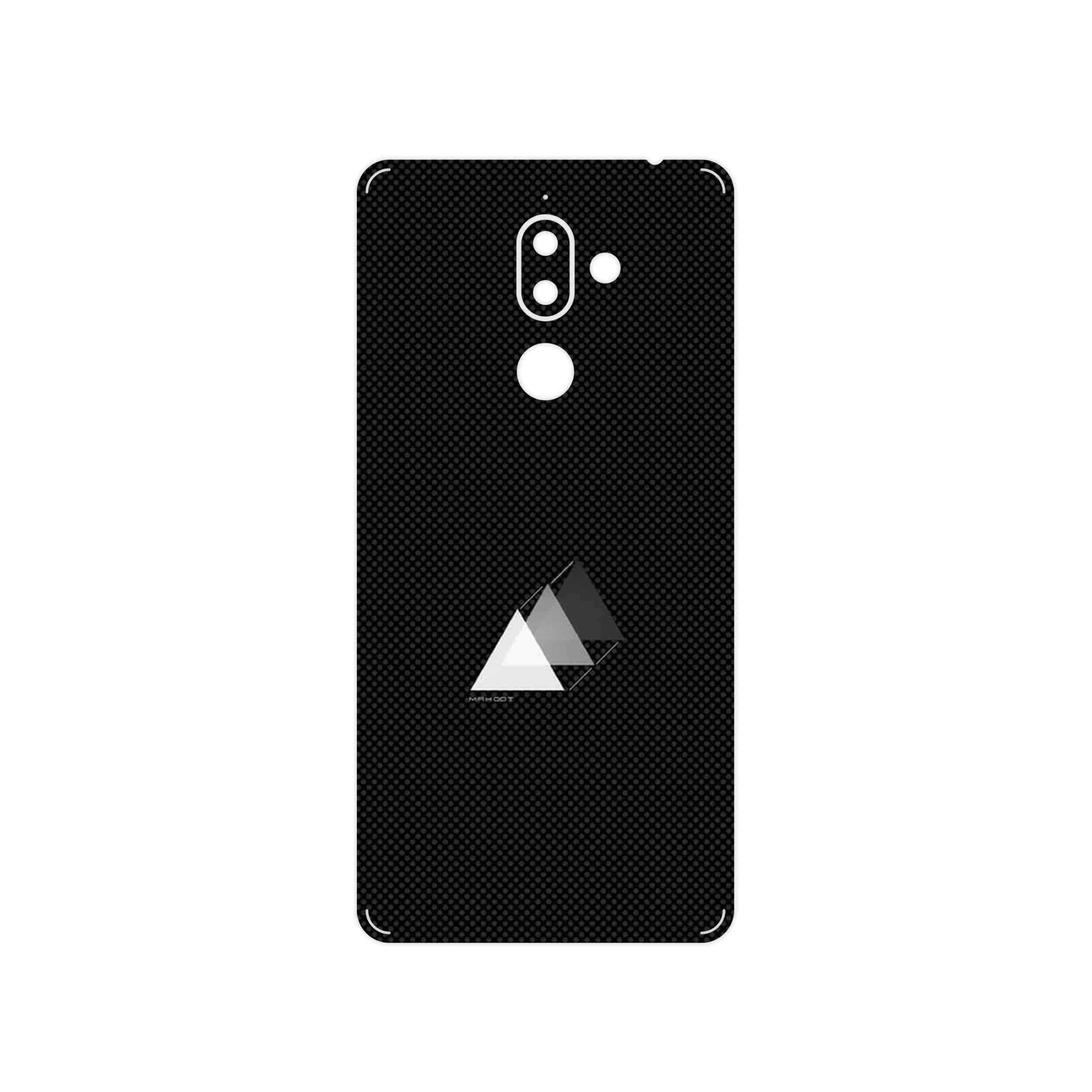 برچسب پوششی ماهوت مدل Minimal 3 Triangle Icon مناسب برای گوشی موبایل نوکیا 7 Plus