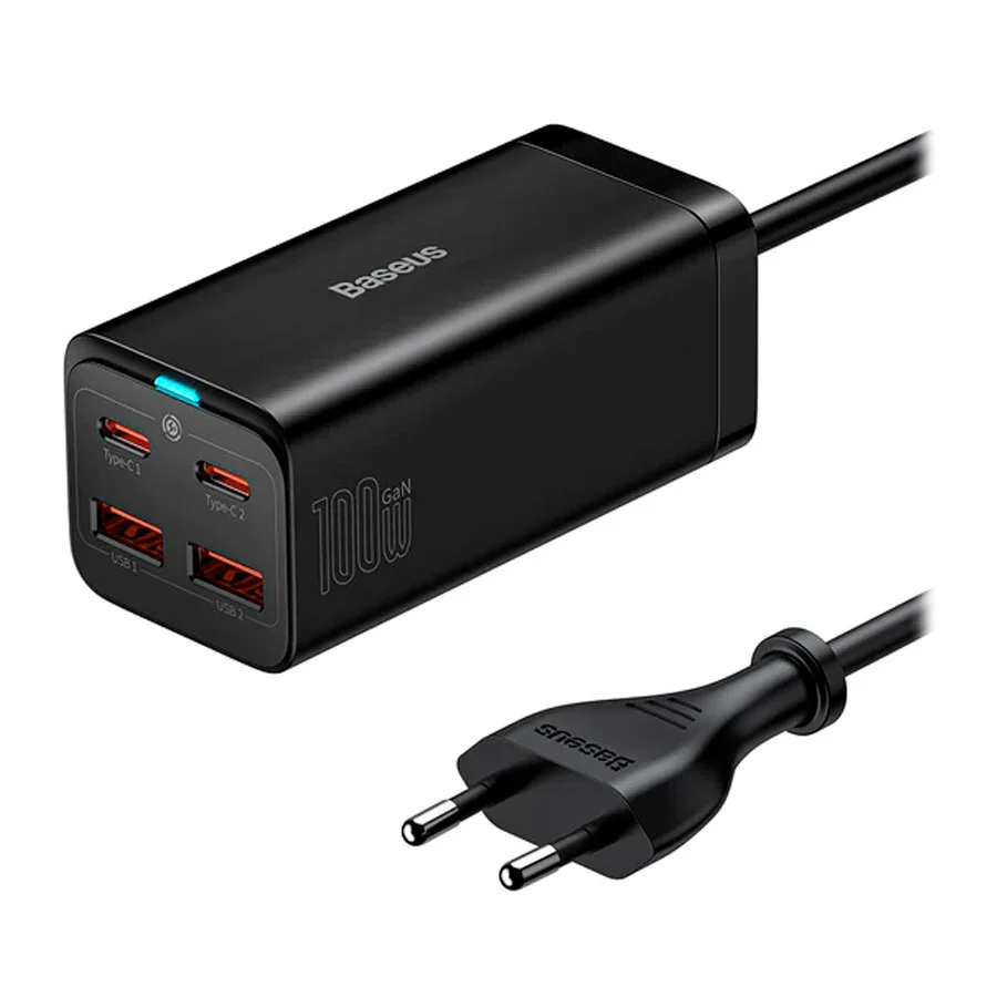 شارژر رومیزی 100 وات بیسوس مدل GAN3 PRO CCGP000101