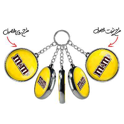 جاکلیدی خندالو طرح ام اند ام مدل دوطرفه کد 62086208