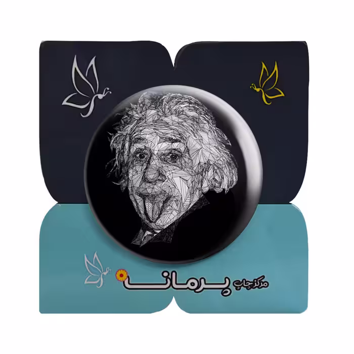 پیکسل پرمانه طرح آلبرت انیشتین کد pm.5850