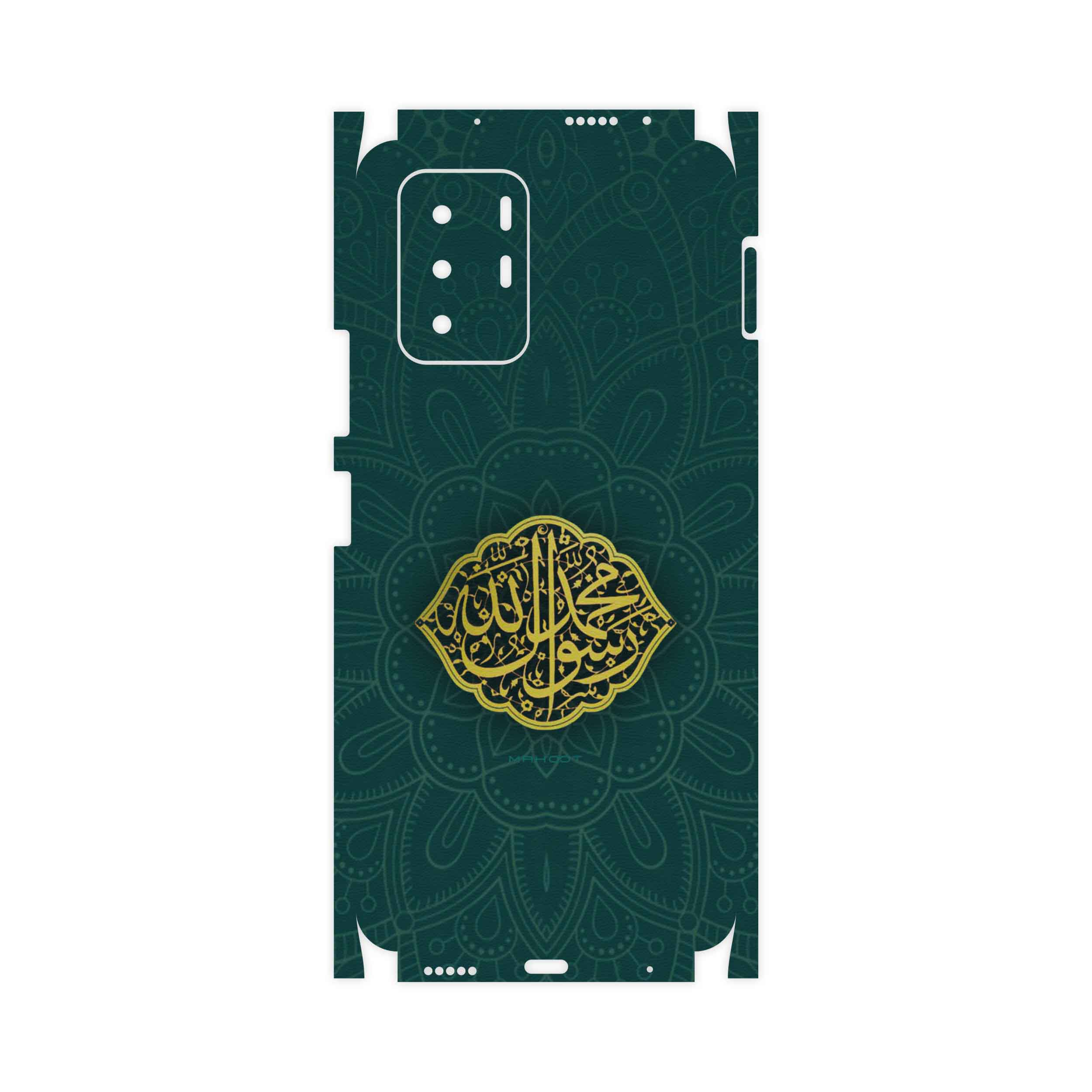 برچسب پوششی ماهوت مدل Mohammad-Rasool-Allah-FullSkin مناسب برای گوشی موبایل شیائومی Redmi Note 10 Pro (China)