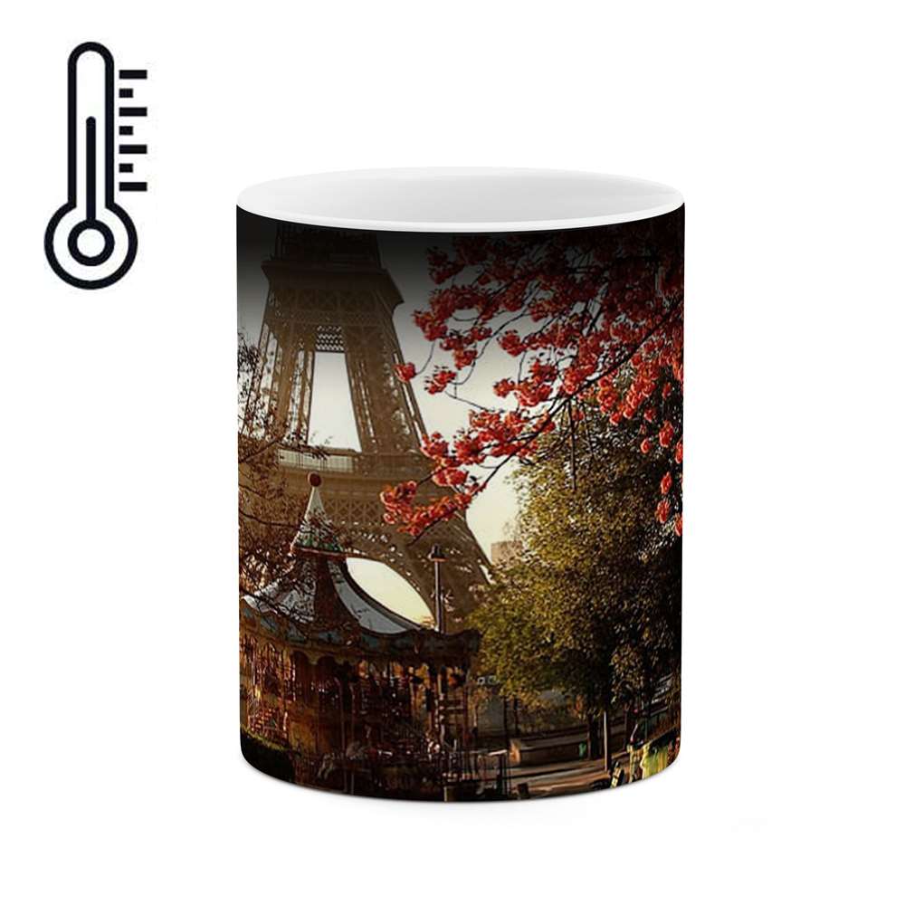 ماگ حرارتی طرح برج ایفل پاریس مدل mgph14521