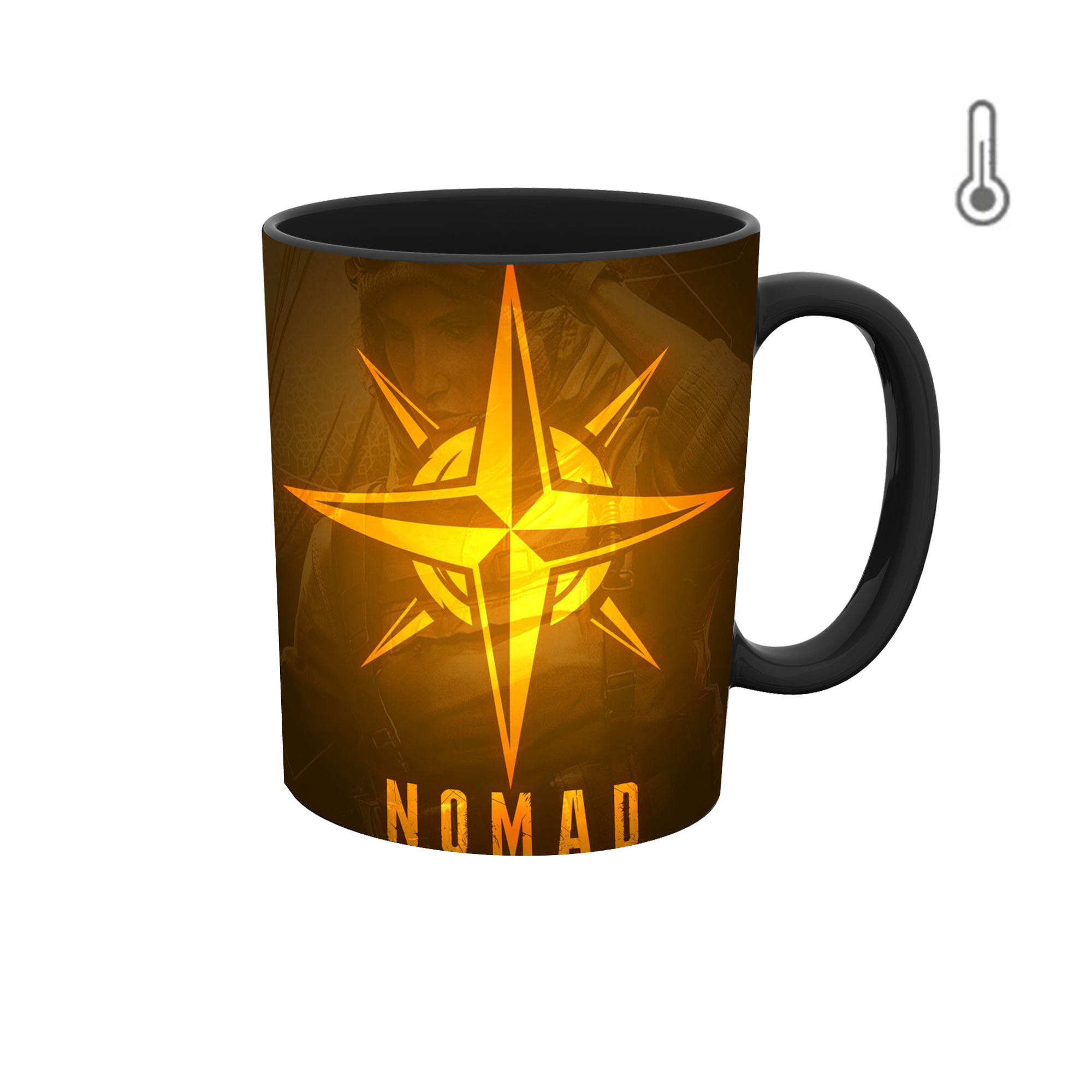 ماگ حرارتی طرح رینبو سیکس