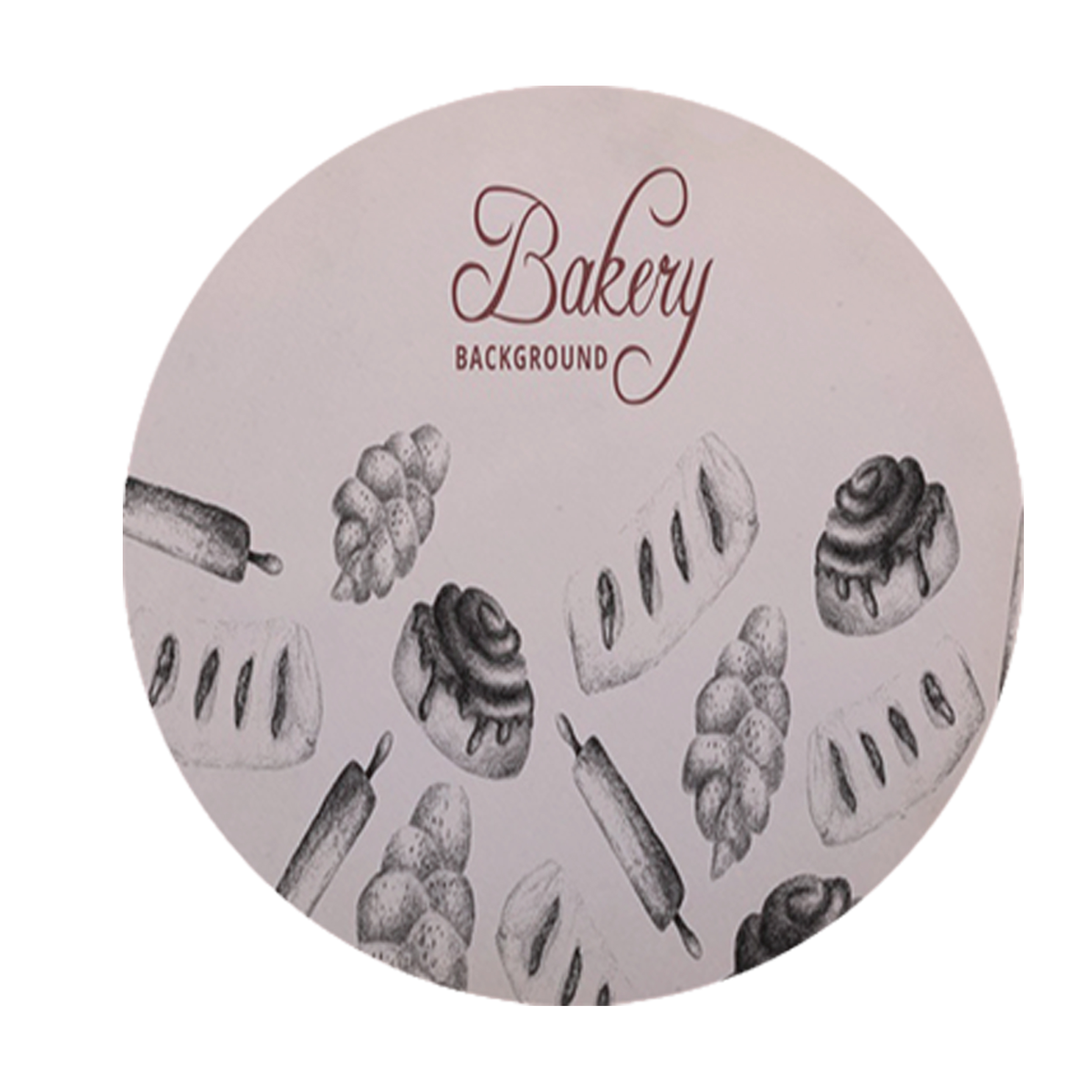 زیرقابلمه ای طرح کیک کد 8155 