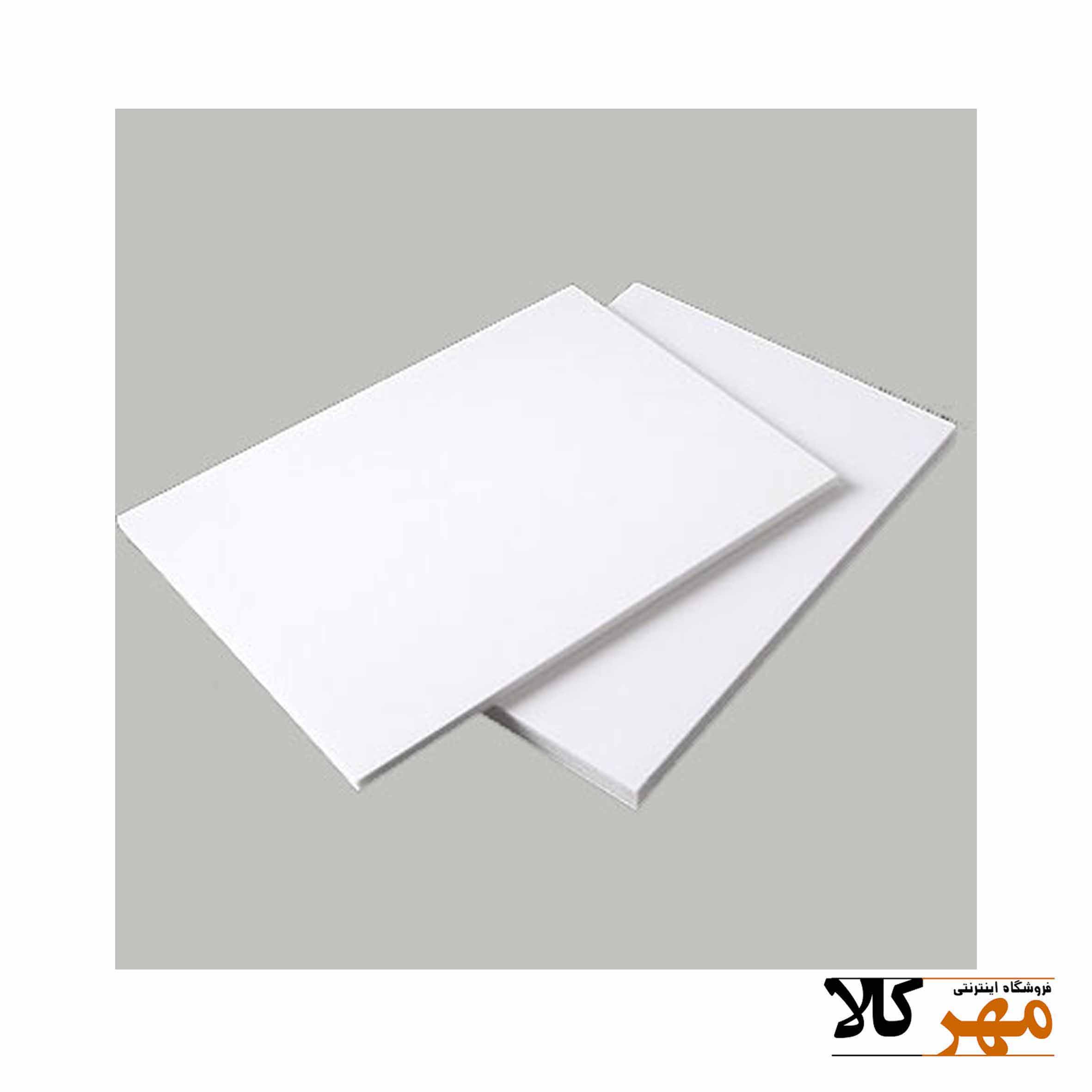 فوم برد 100*70 سفید 5 میل کره ای