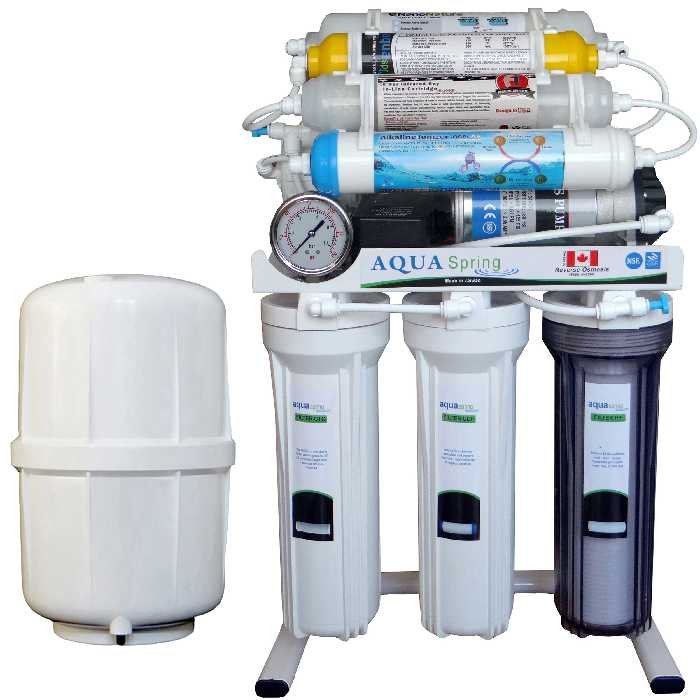 دستگاه تصفیه کننده آب آکوآ اسپرینگ مدل RO - NF3030