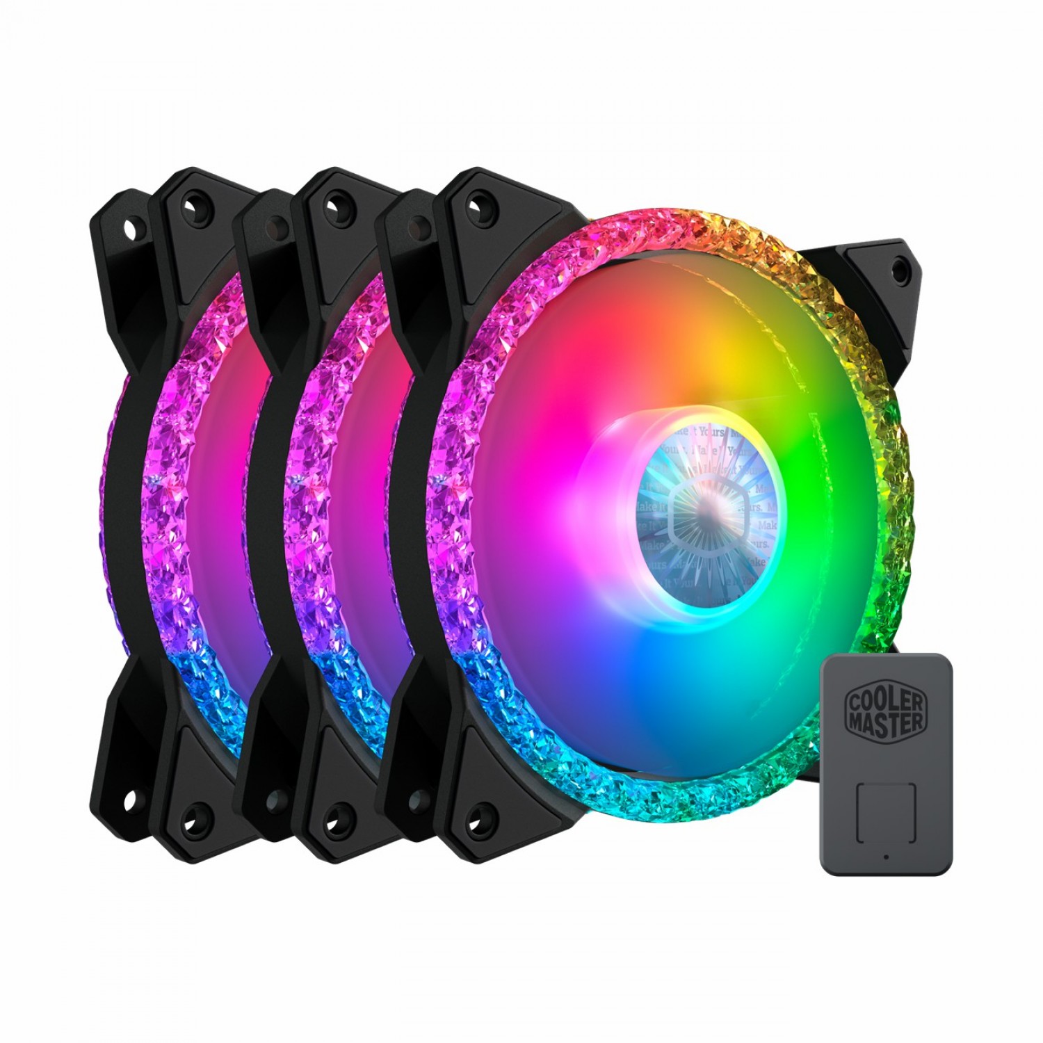 خرید فن کیس Cooler Master MasterFan MF120 PRISMATIC 3 IN 1 با بهترین قیمت
