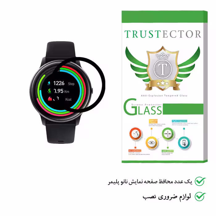 محافظ صفحه نمایش تراستکتور مدل PMMA T مناسب برای ساعت شیایومی IMILAB KW66
