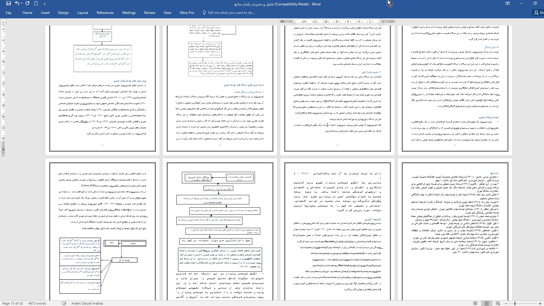 دانلود فایل تحليل و مديريت پايدار منابع