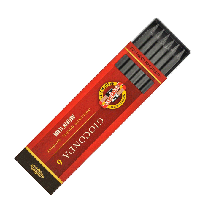 مغزی گرافیتی مداد نوکی 5mm طراحی کوه نور بسته 6 عددی