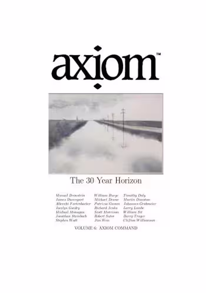 خرید و دانلود نسخه کامل کتاب Axiom: Volume 6: axiom command