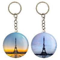 جاکلیدی خندالو مدل برج ایفل کد 2075820755 مجموعه 2 عددی