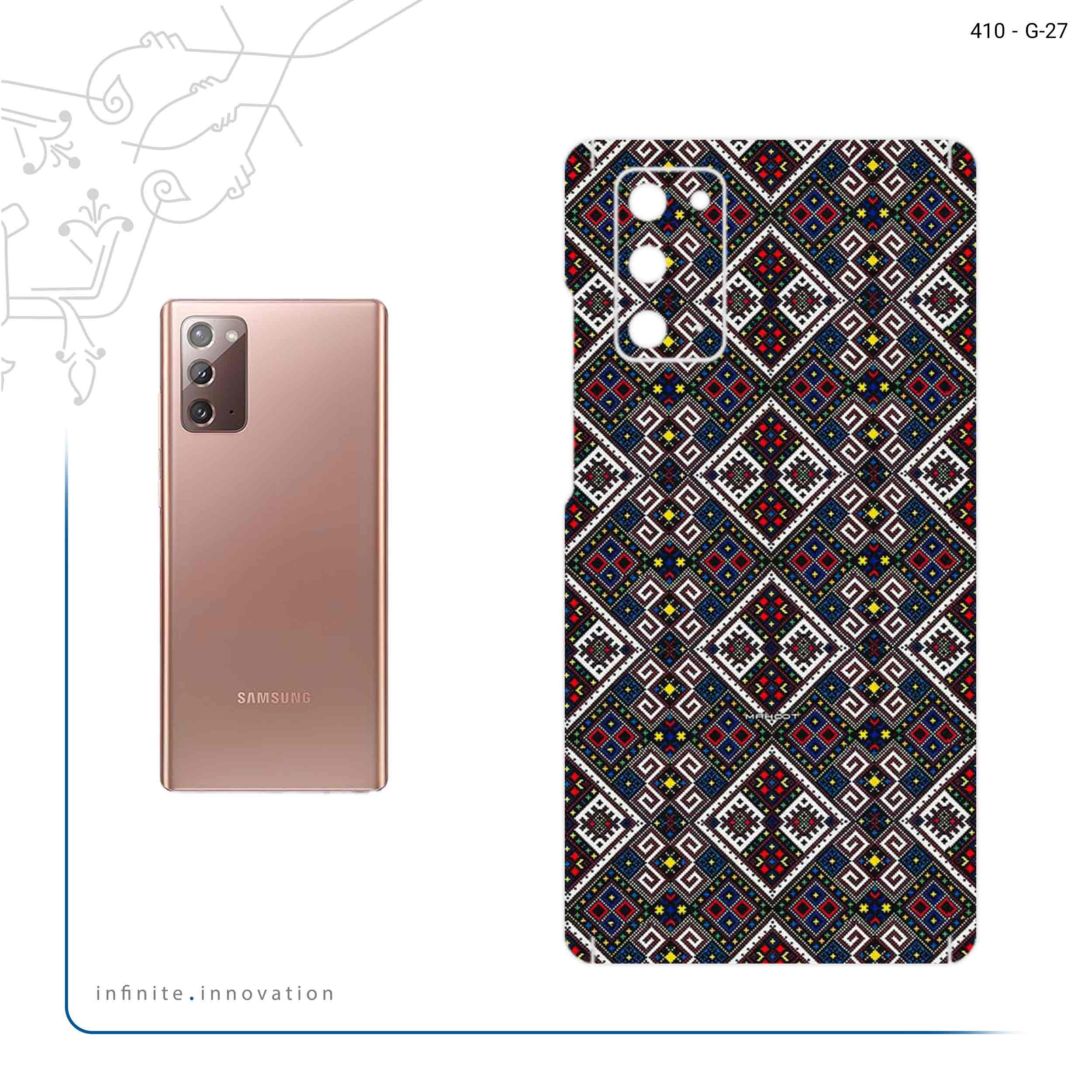 برچسب پوششی ماهوت مدل SISTAN Needlework 1 مناسب برای گوشی موبایل سامسونگ Galaxy Note 20
