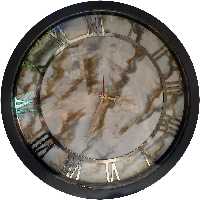 ساعت دیواری مدل رزینی