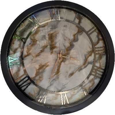 ساعت دیواری مدل رزینی