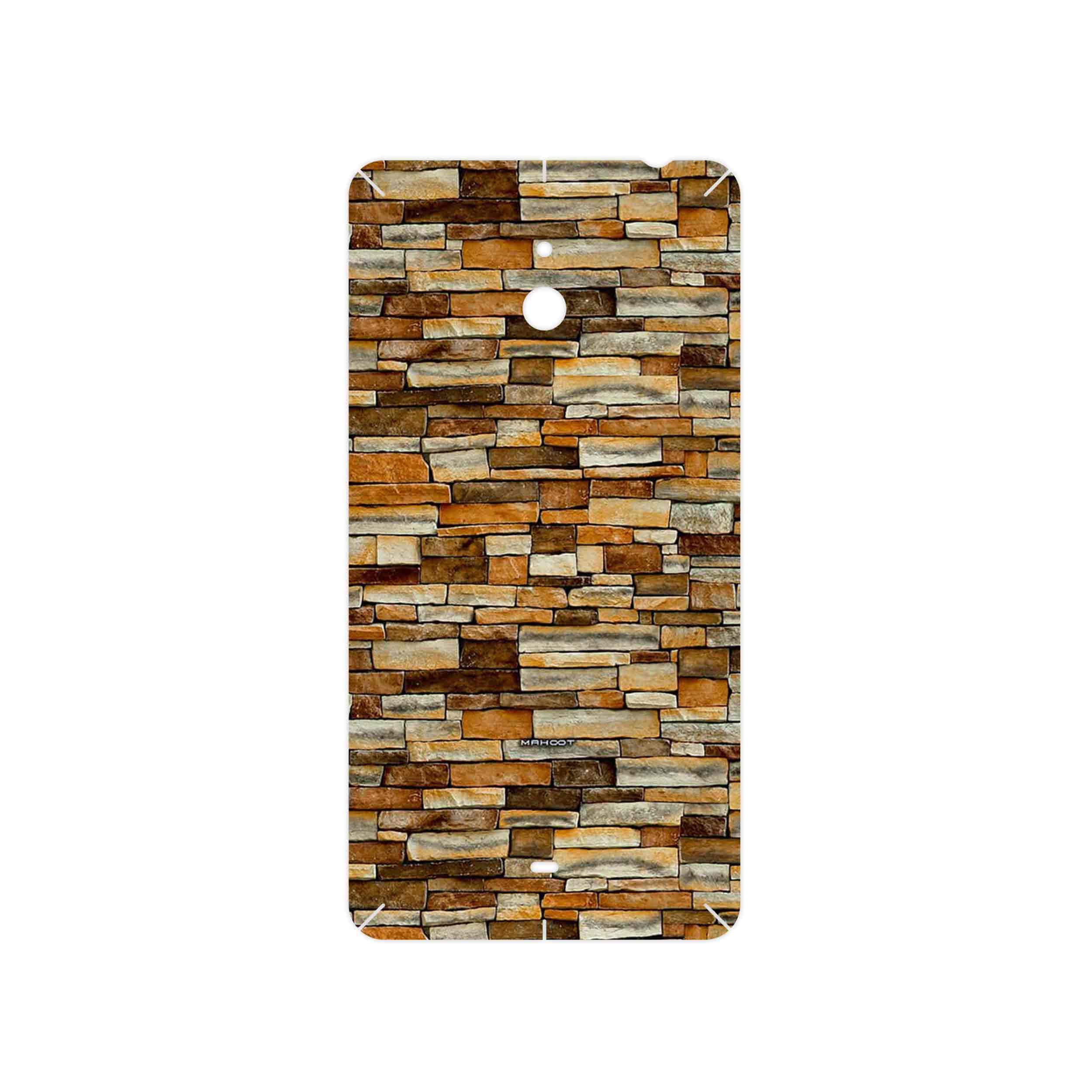 برچسب پوششی ماهوت مدل brickwall مناسب برای گوشی موبایل نوکیا Lumia 1320