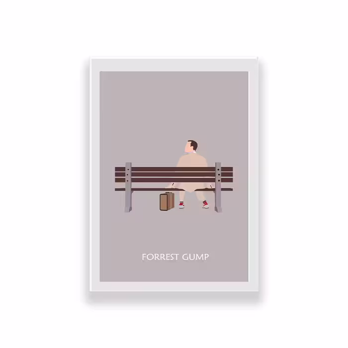 تابلو طرح فیلم فارست گامپ کد forrest gump 01