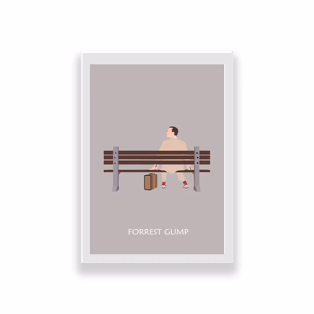 تابلو طرح فیلم فارست گامپ کد forrest gump 01
