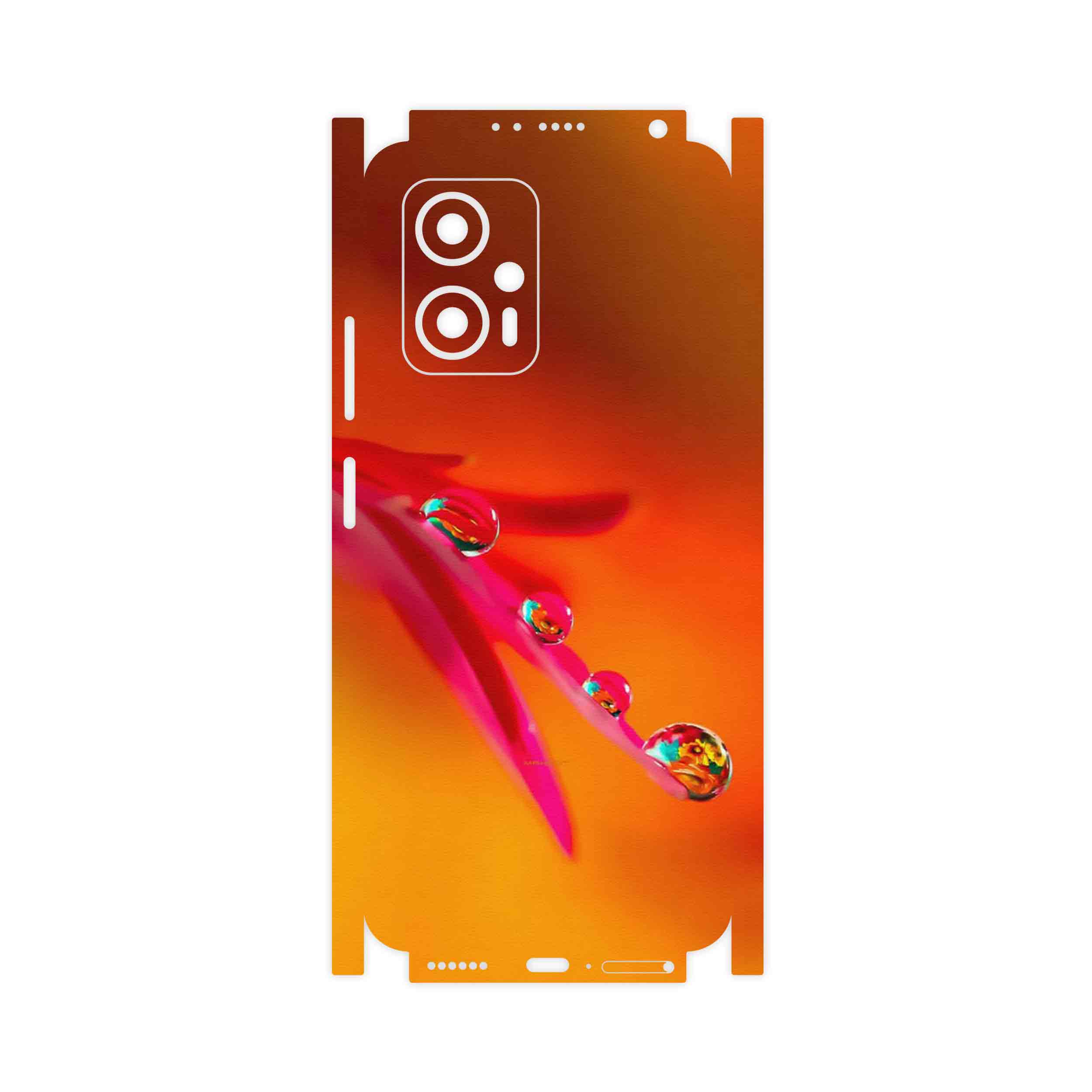 برچسب پوششی ماهوت مدل Plant dew-FullSkin مناسب برای گوشی موبایل شیائومی Poco X4 GT