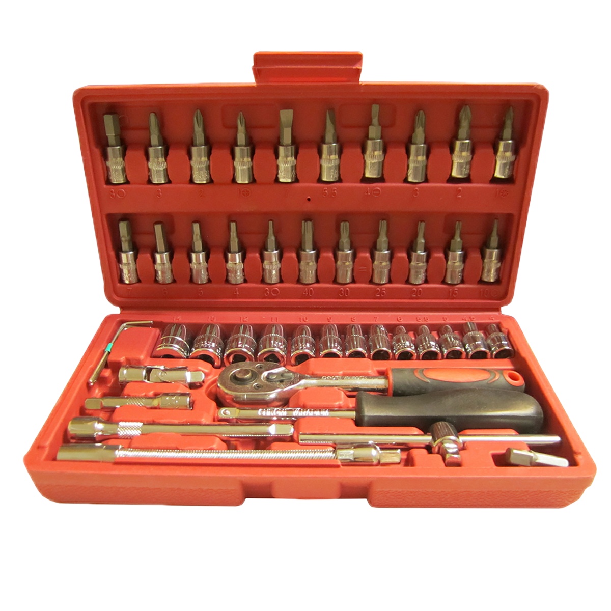 مجموعه 46 عددی آچار و سری بکس و پیچ گوشتی سوانبون مدل T-24602