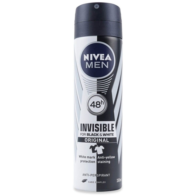 اسپری مردانه مدل Original Invisible For Black & White نیوا 150 میل