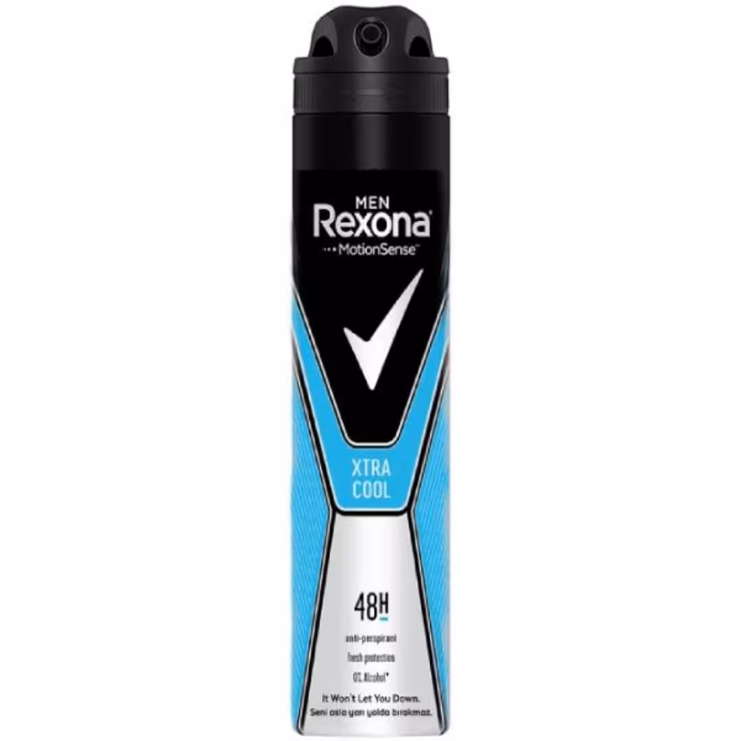 اسپری رکسونا ایتالیایی rexona  Xtra cool حجم 200 میلی لیتر مناسب آقایان 