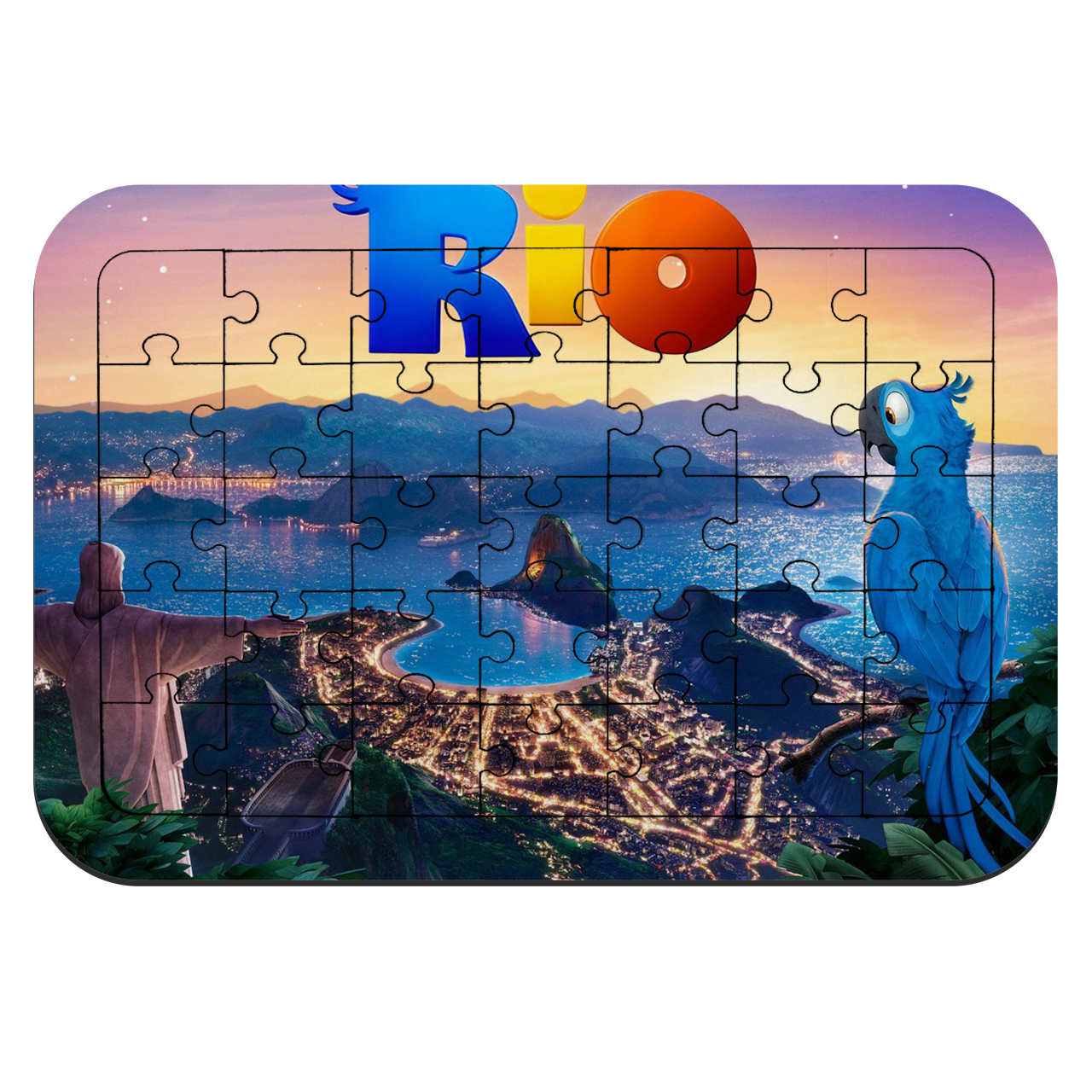 	 پازل 35 تکه طرح انیمیشن ریو مدل NI2153 