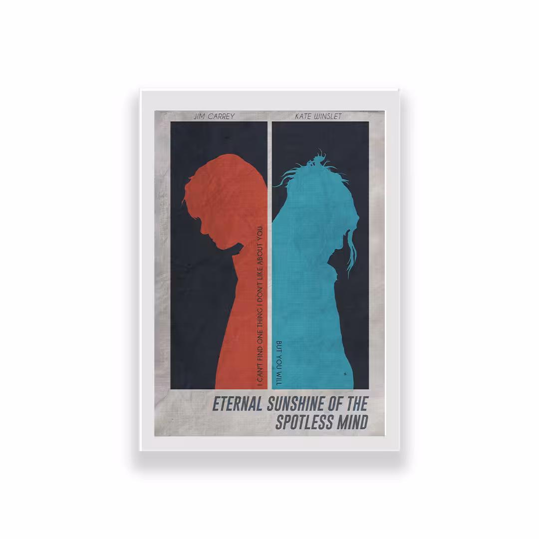 تابلو طرح فیلم eternal sunshine of the spotless mind 
