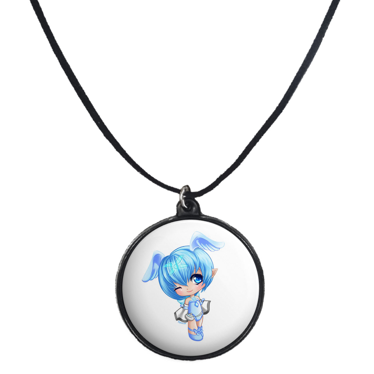 گردنبند پرمانه طرح دخترانه جذاب کد pmb.29953مدل دو طرفه