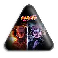 پیکسل خندالو طرح ناروتو و ساسکه انیمه ناروتو مدل مثلثی کد 11267