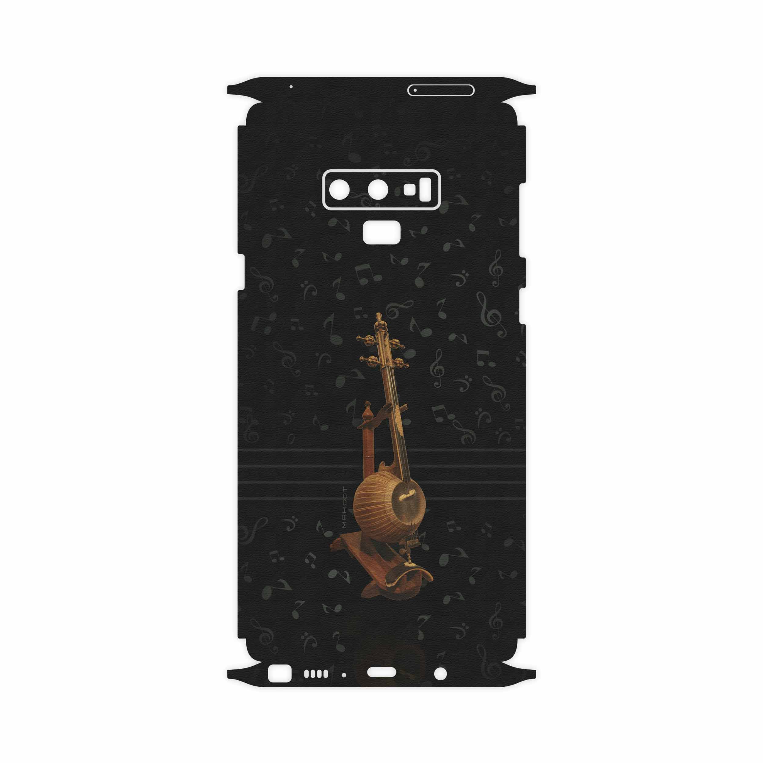 برچسب پوششی ماهوت مدل Persian Fiddle Instrument-FullSkin مناسب برای گوشی موبایل سامسونگ Galaxy Note 9
