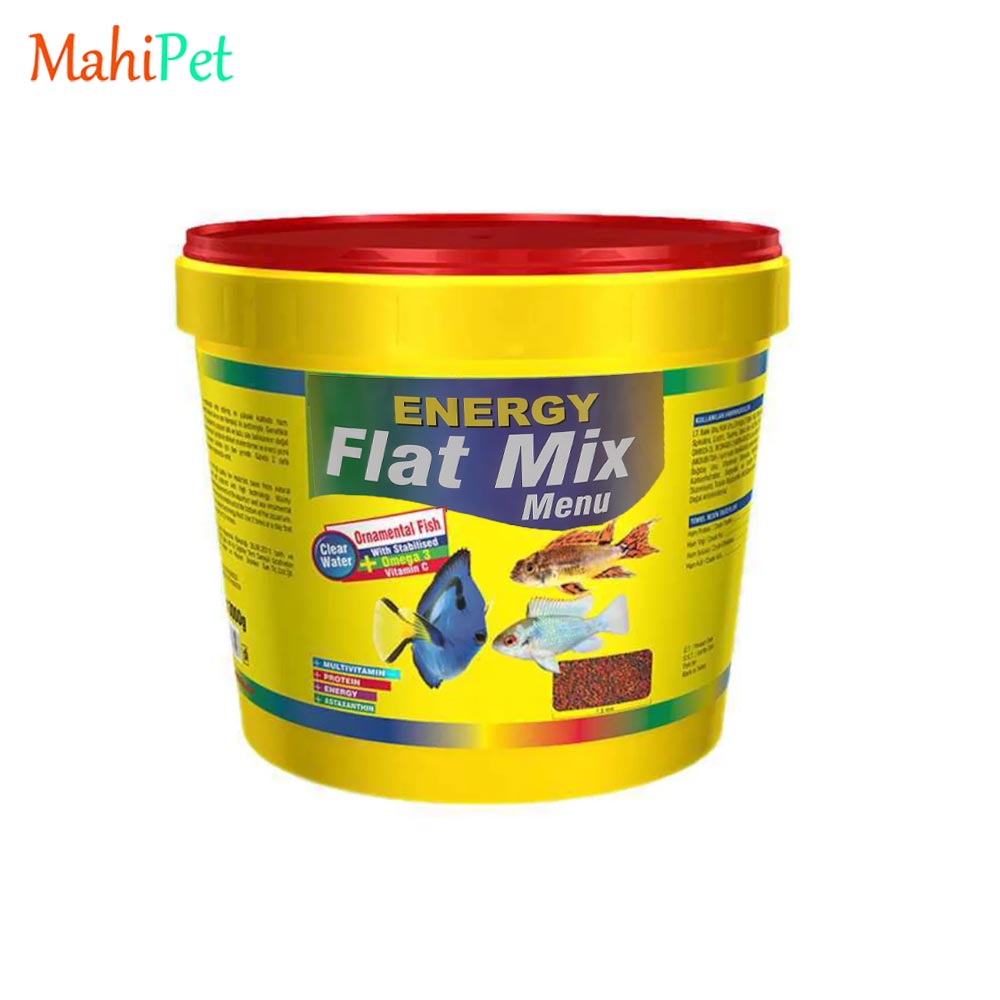 غذای ماهی انرژی FLAT MIX MENU وزن 50 گرم