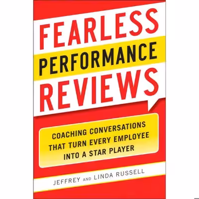 کتاب Fearless Performance Reviews اثر Jeff Russell and Linda Russell انتشارات McGraw Hill