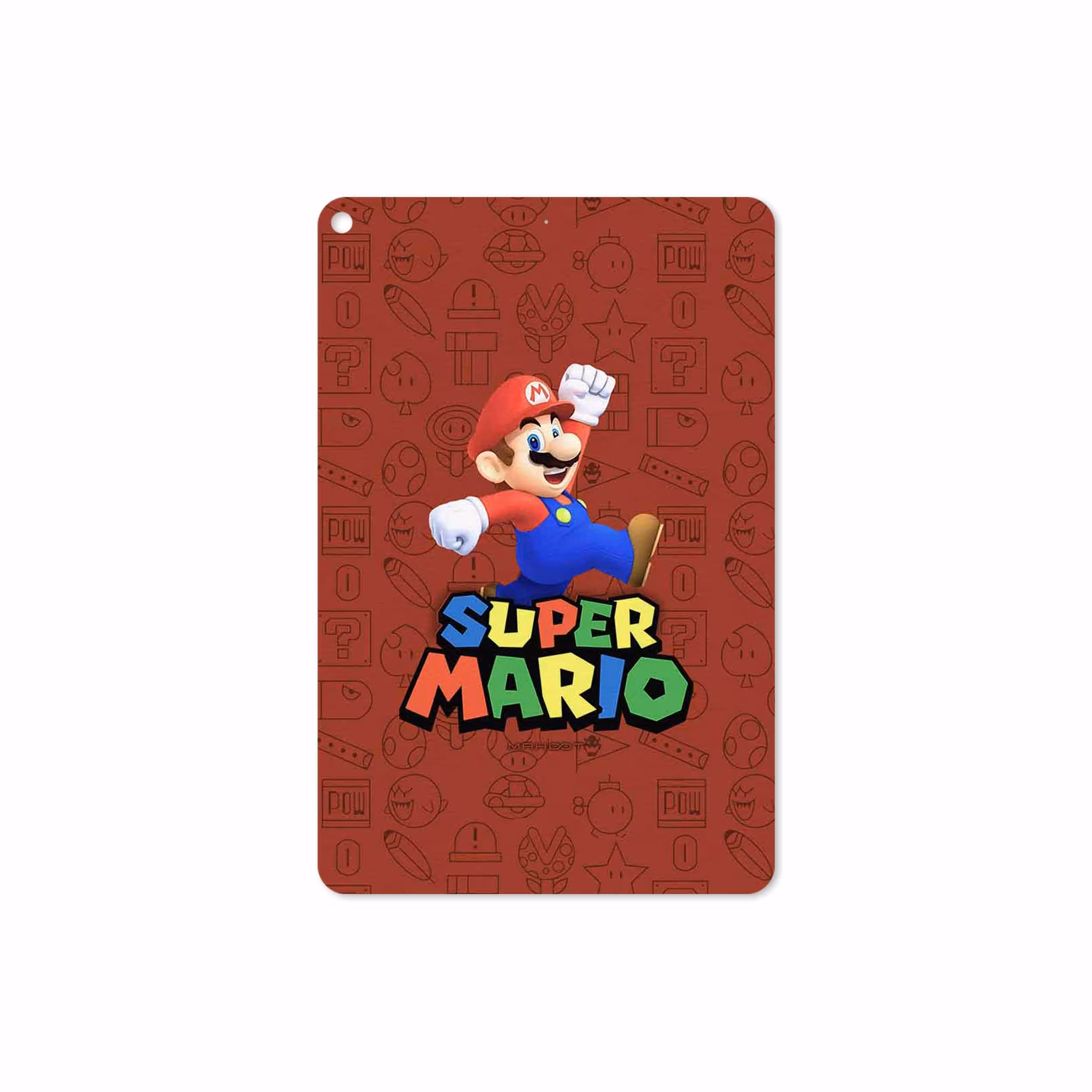 برچسب پوششی ماهوت مدل Super-Mario-Game مناسب برای تبلت اپل iPad mini (GEN 5) 2019 A2125