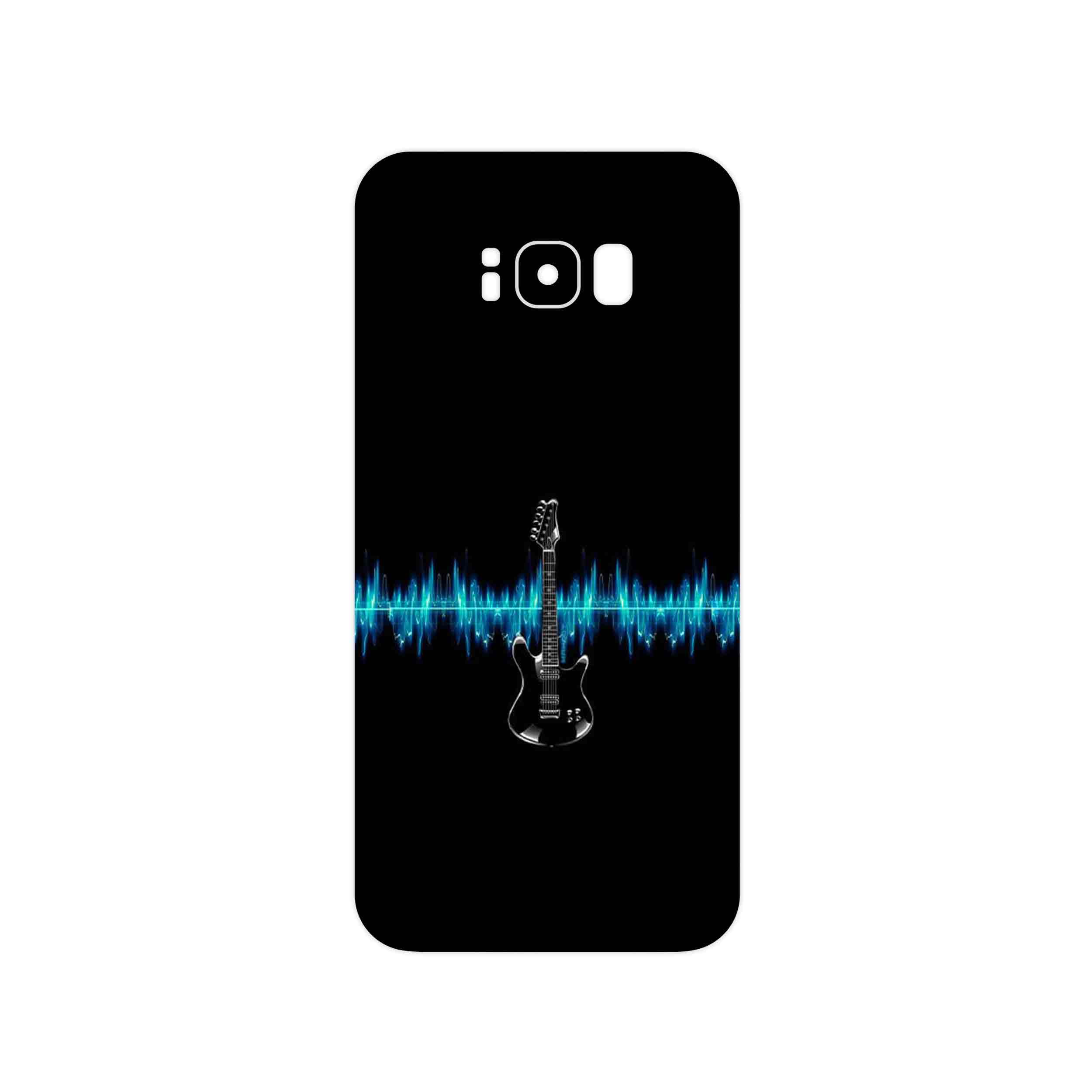 برچسب پوششی ماهوت مدل Electric Guitar مناسب برای گوشی موبایل سامسونگ Galaxy S8 Plus