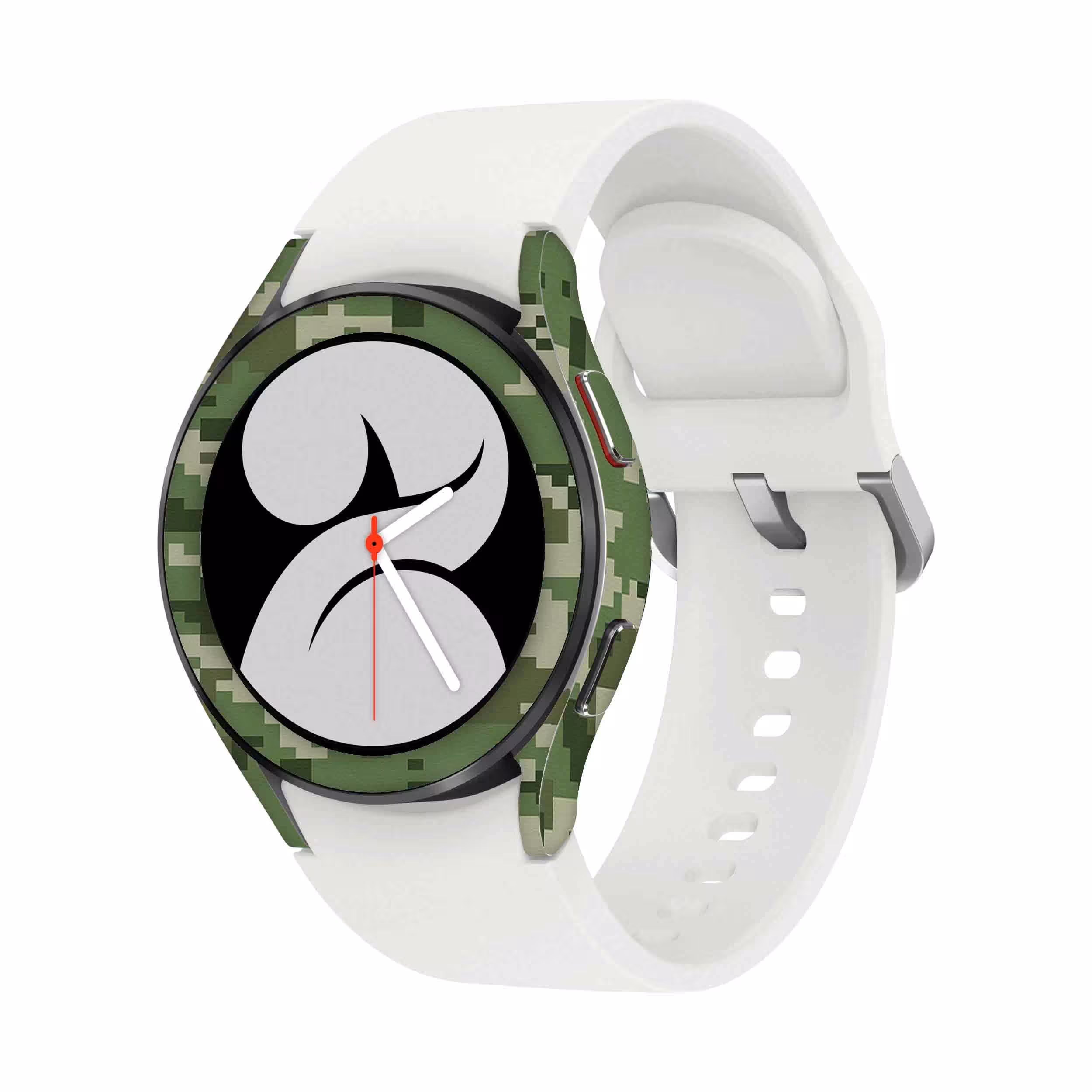برچسب ماهوت طرح Army Green Pixel مناسب برای ساعت هوشمند سامسونگ Watch4 40mm