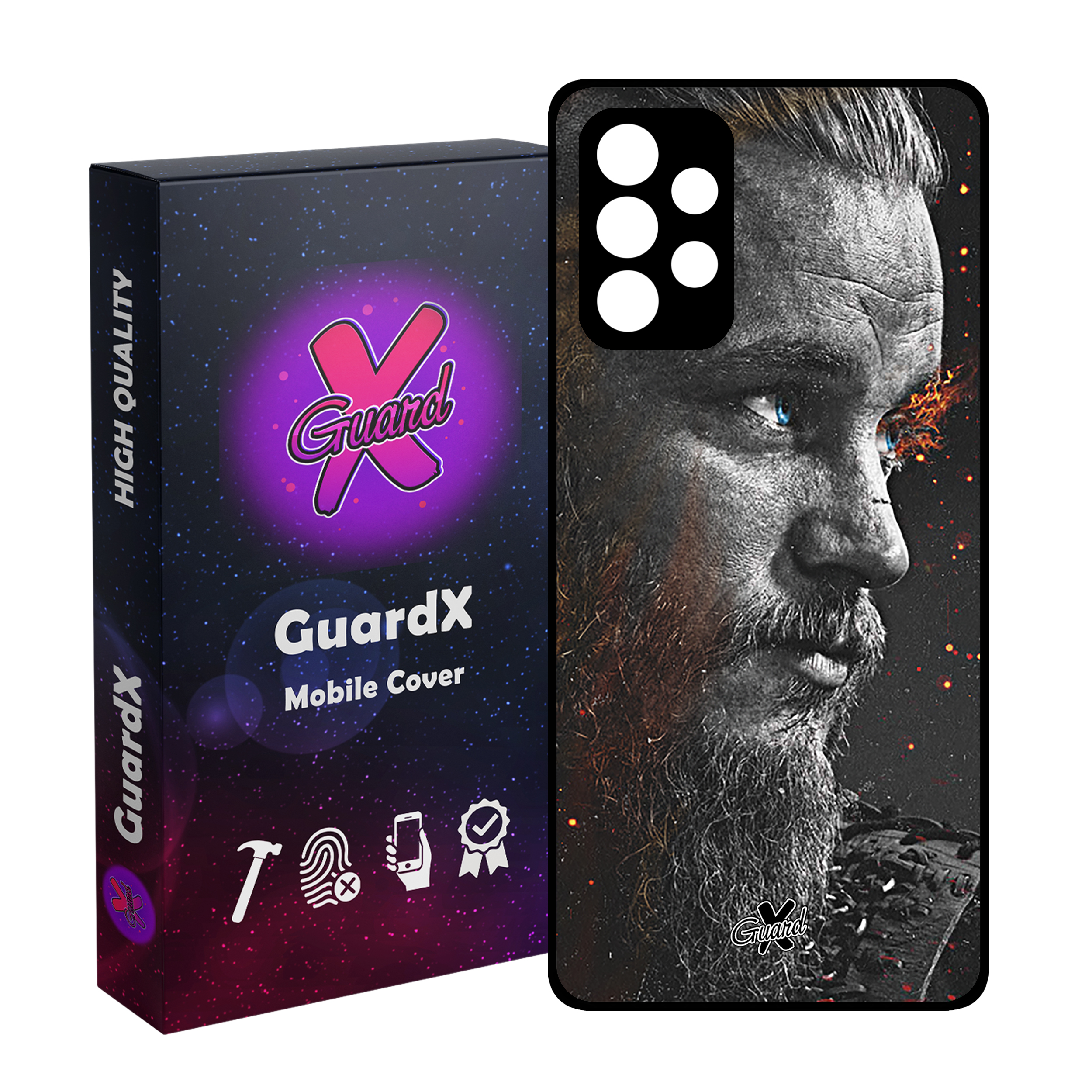 کاور گارد ایکس طرح Ragnar مدل Glass10204 مناسب برای گوشی موبایل سامسونگ Galaxy A52