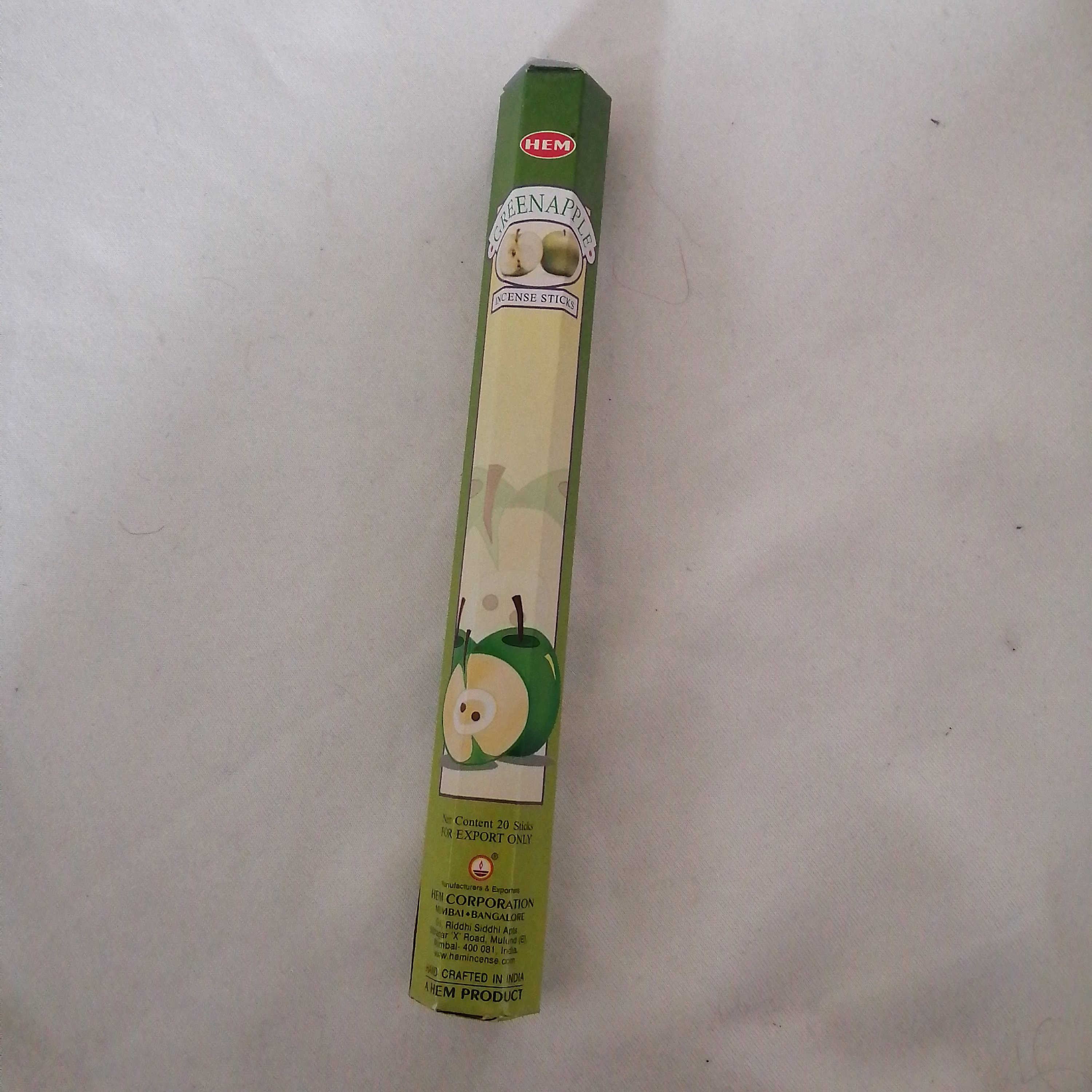 عود صنعتی رایحه سیب سبز