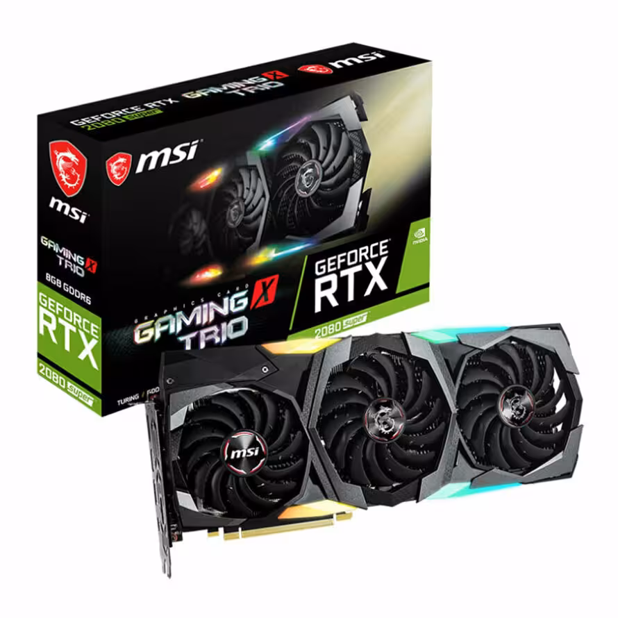 کارت گرافیک ام اس آی RTX 2080 SUPER GAMING X TRIO