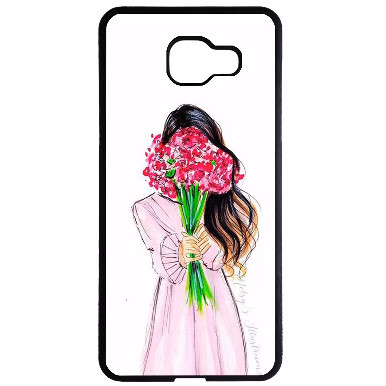 کاور طرح دخترانه کد 1000 مناسب برای گوشی موبایل سامسونگ galaxy a3 2016