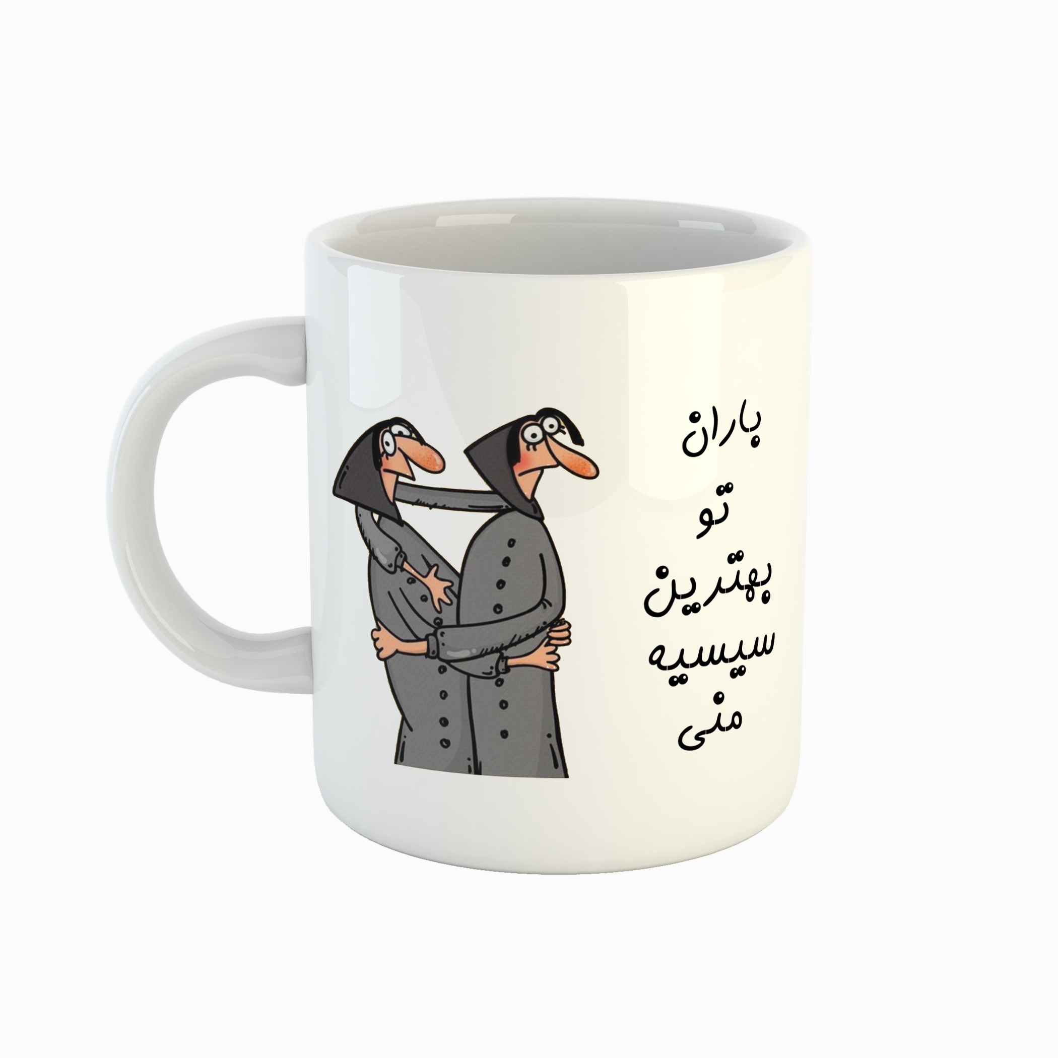 ماگ طرح اسم باران مدل بهترین خواهر