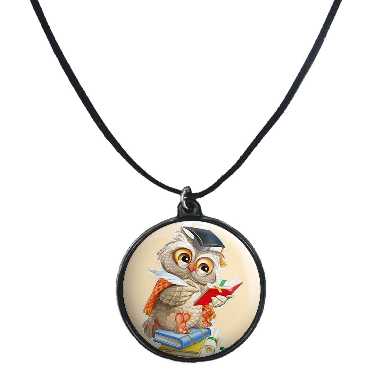 گردنبند پرمانه طرح جشن الفبا کد pmb.22607 مدل دو طرفه