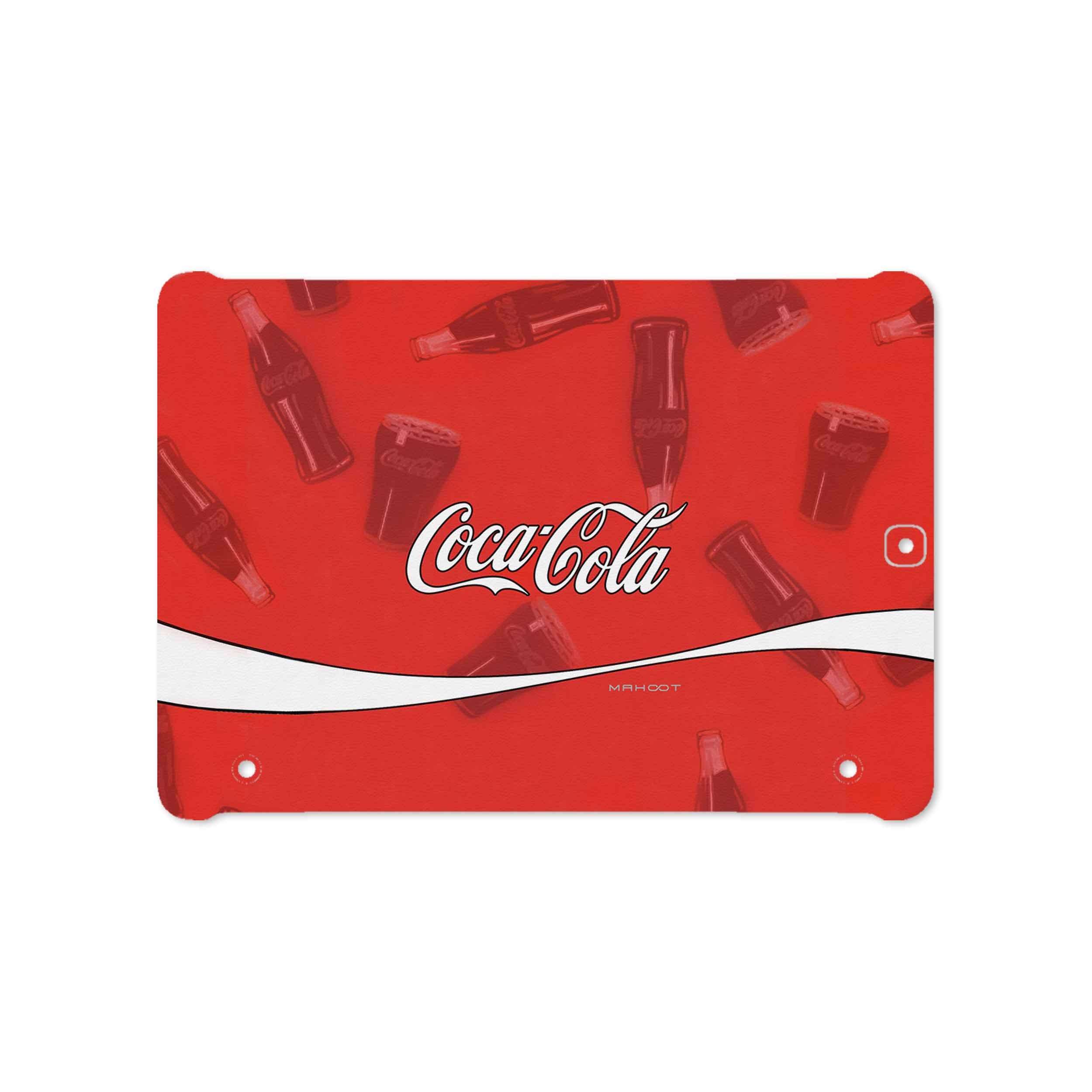 برچسب پوششی ماهوت مدل Coca-Cola-Logo مناسب برای تبلت سامسونگ Galaxy Tab S2 9.7 2016 T813N