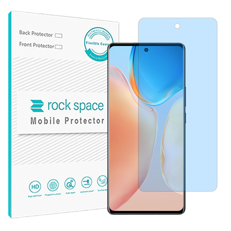 گلس ویوو X70 Pro Plus مدل نانو هیدروژل آنتی بلو برند راک اسپیس کد S