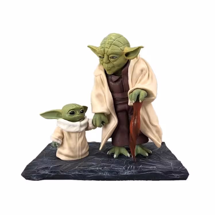 خرید اکشن فیگور گروگو و استاد یودا Star Wars Grogu Master Yoda با بهترین قیمت