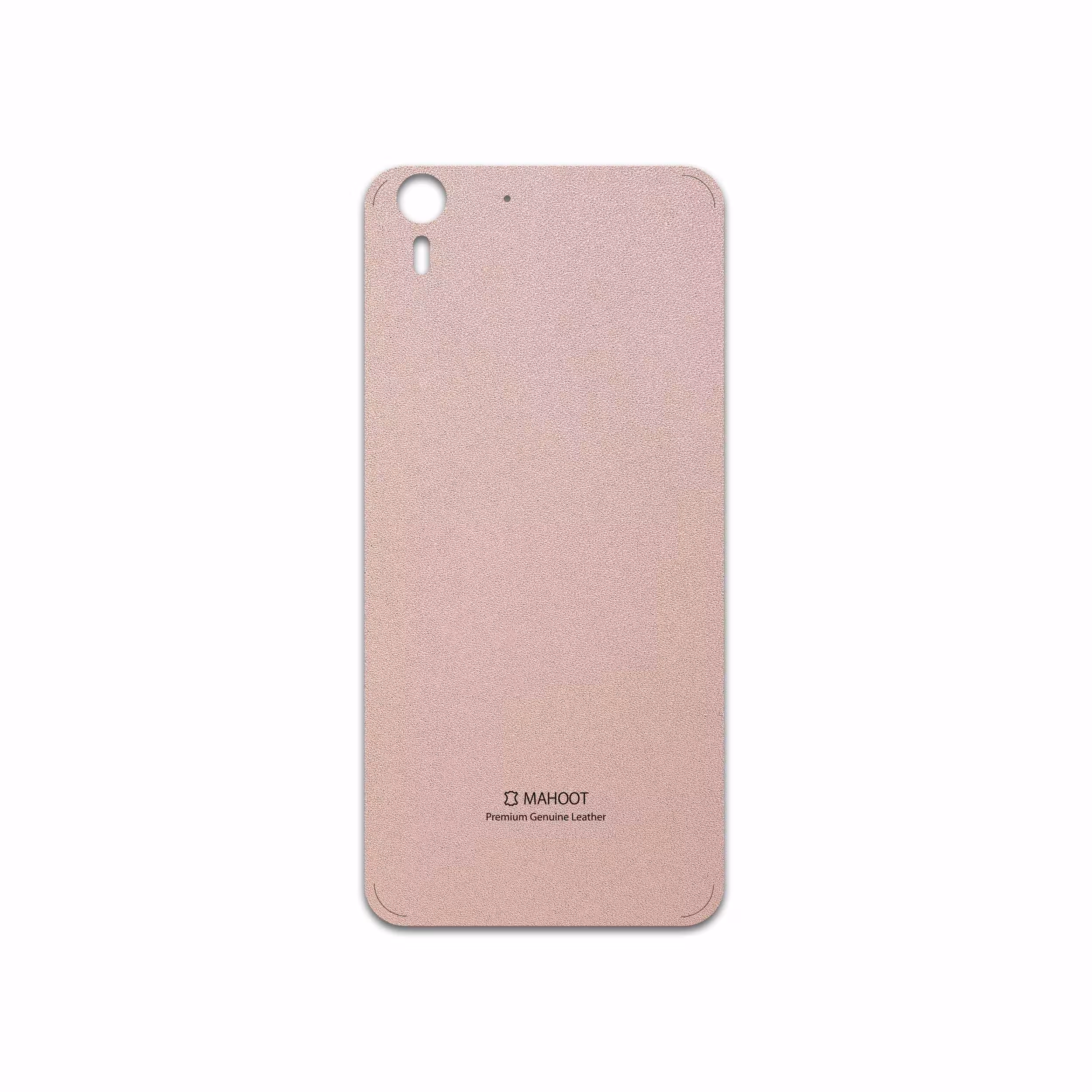 برچسب پوششی ماهوت مدل Rose Gold Leather مناسب برای گوشی موبایل اچ تی سی Desire Eye