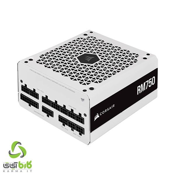 پاور کورسیر RM750 WHITE - فروشگاه کارما آی‌تی