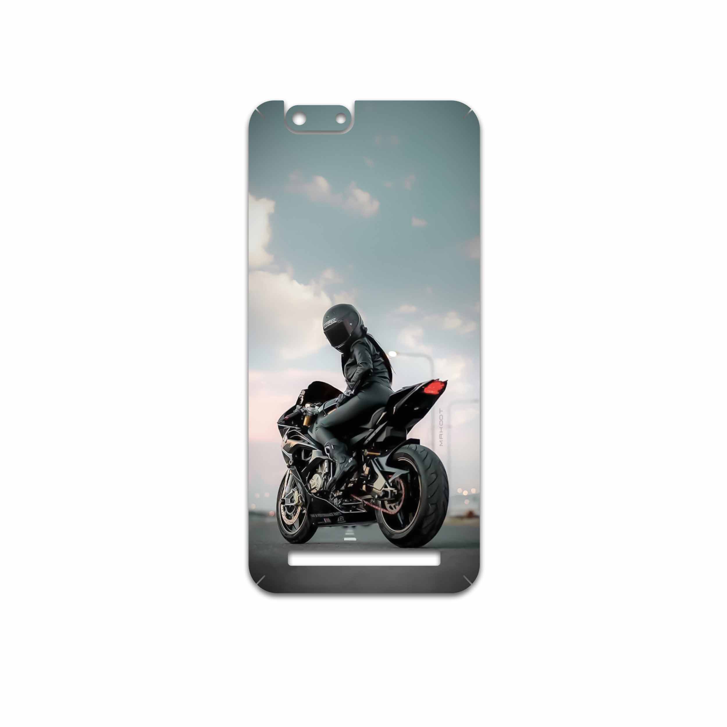 برچسب پوششی ماهوت مدل Motorcycling مناسب برای گوشی موبایل پاین فون Kde Community Edition