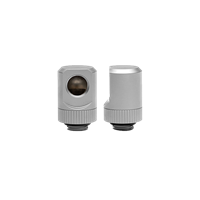 Quantum Torque Rotary 90° - Satin Titanium 2 PACK